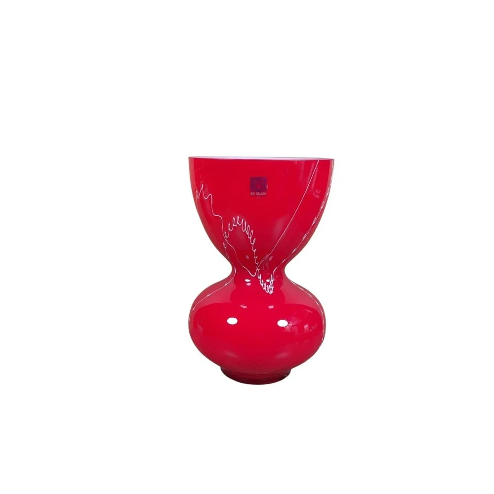 BX Hand-blown Glass Abstract Vase - Picture 2 of 6
